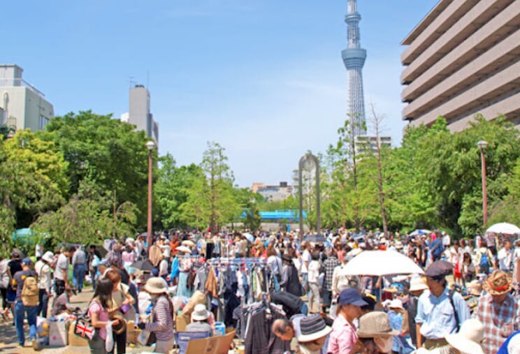 「人とモノがつながる場所！墨田区のフリマ文化！」