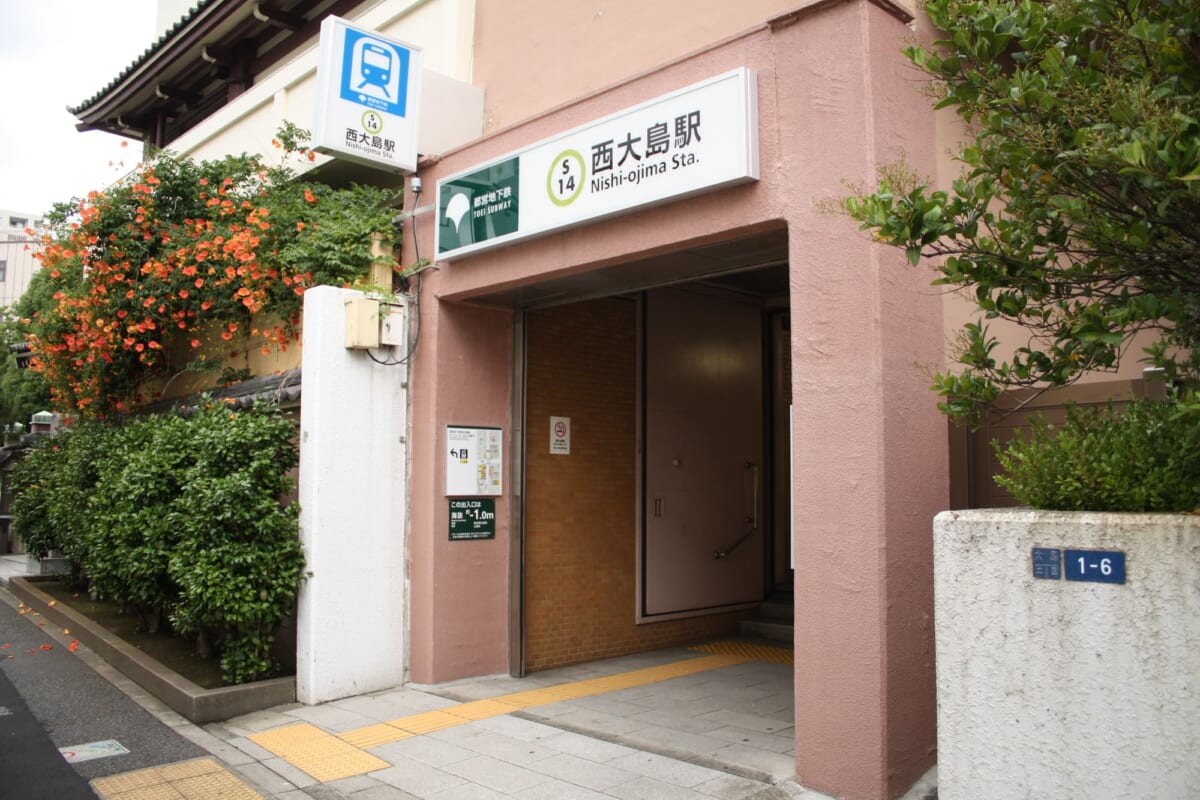 西大島駅について